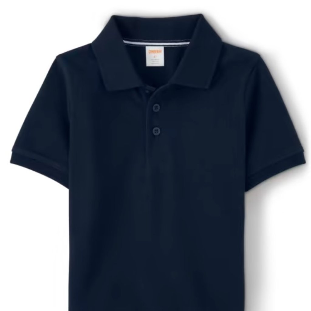 Gymboree Boys 2t Blue Short Sleeve Stain Resistance Polo Top Nwt Uniform Preppy